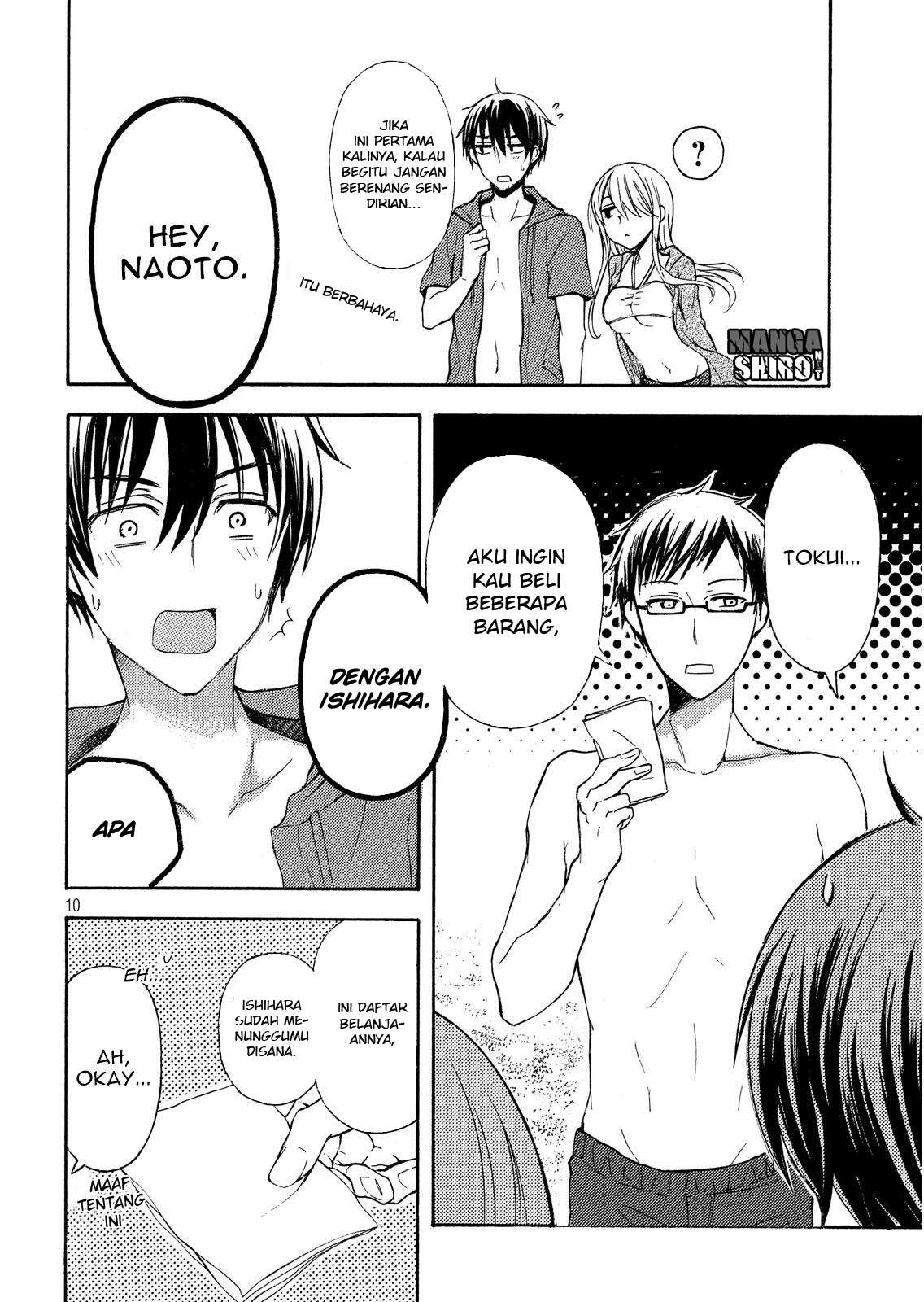 Watari-kun no xx ga Houkai Sunzen Chapter 15 Gambar 10