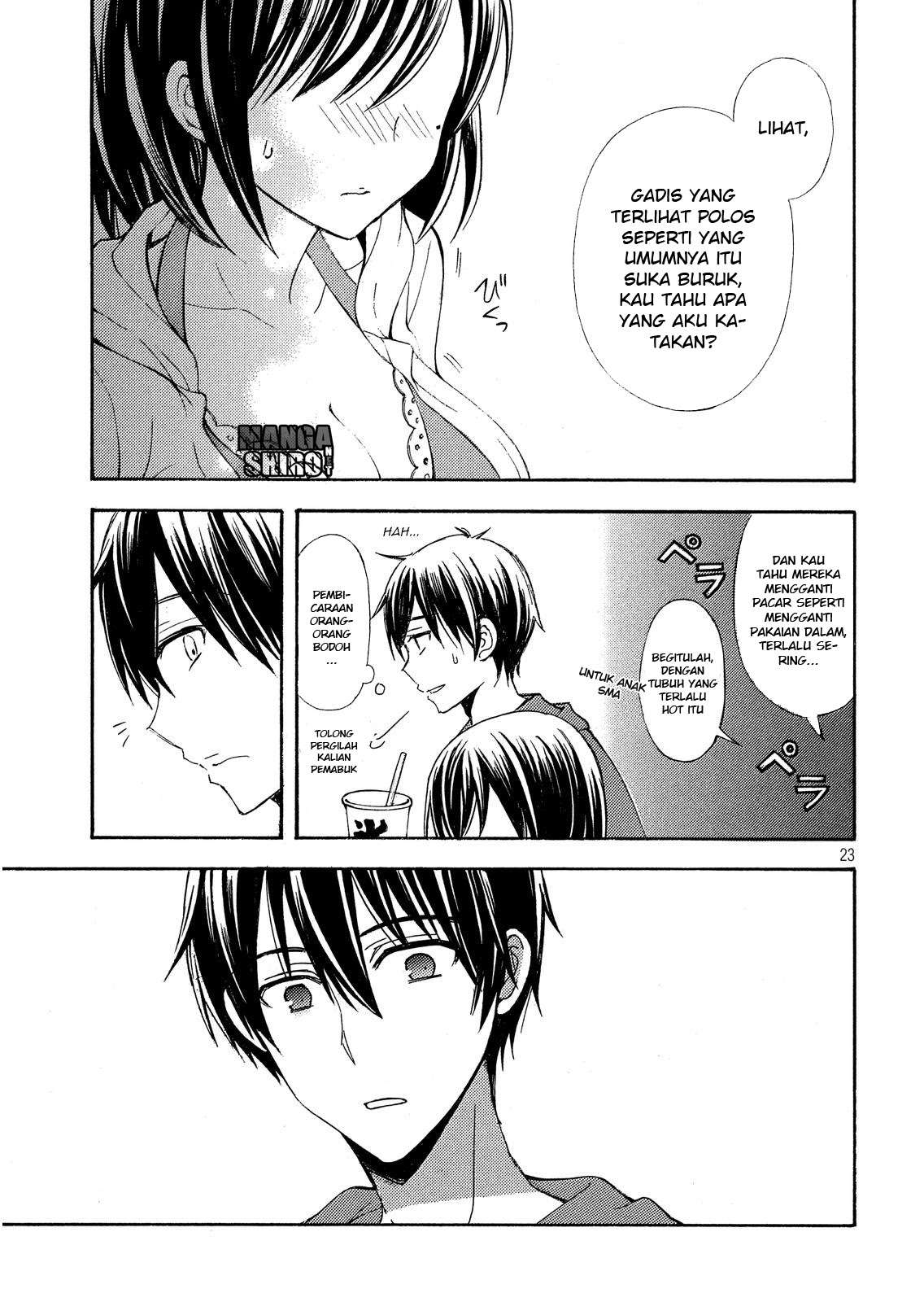 Watari-kun no xx ga Houkai Sunzen Chapter 15 Gambar 22