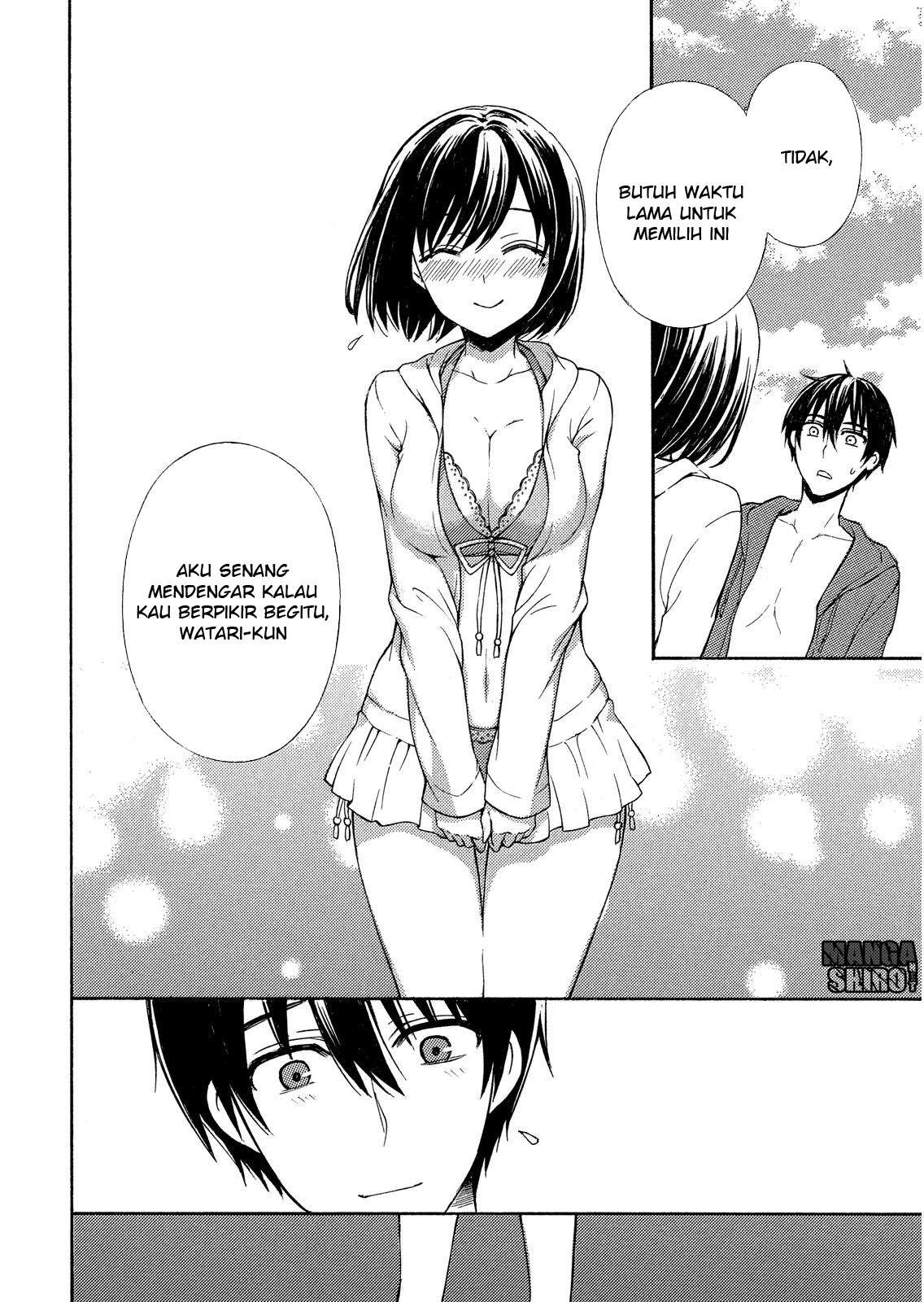 Watari-kun no xx ga Houkai Sunzen Chapter 15 Gambar 27