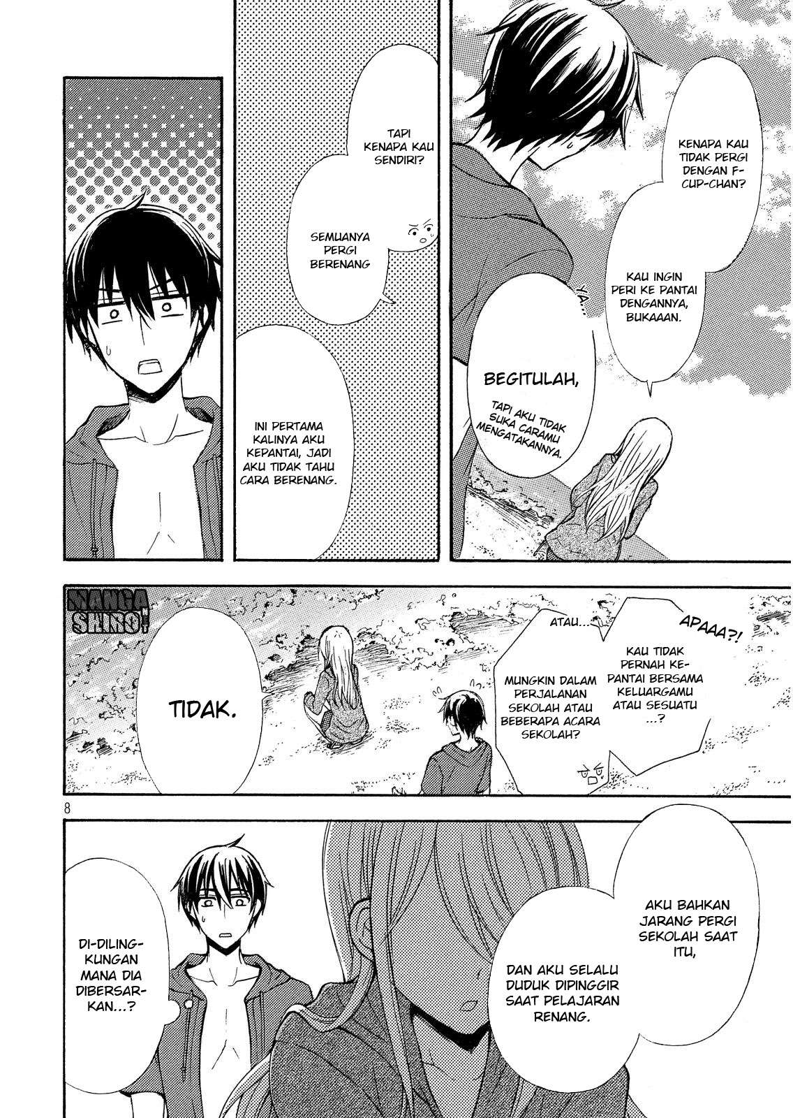 Watari-kun no xx ga Houkai Sunzen Chapter 15 Gambar 8