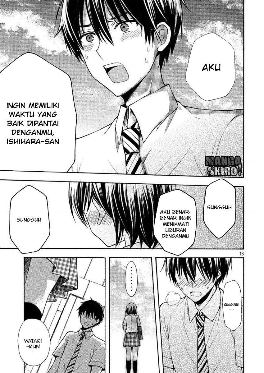 Watari-kun no xx ga Houkai Sunzen Chapter 14 Gambar 17