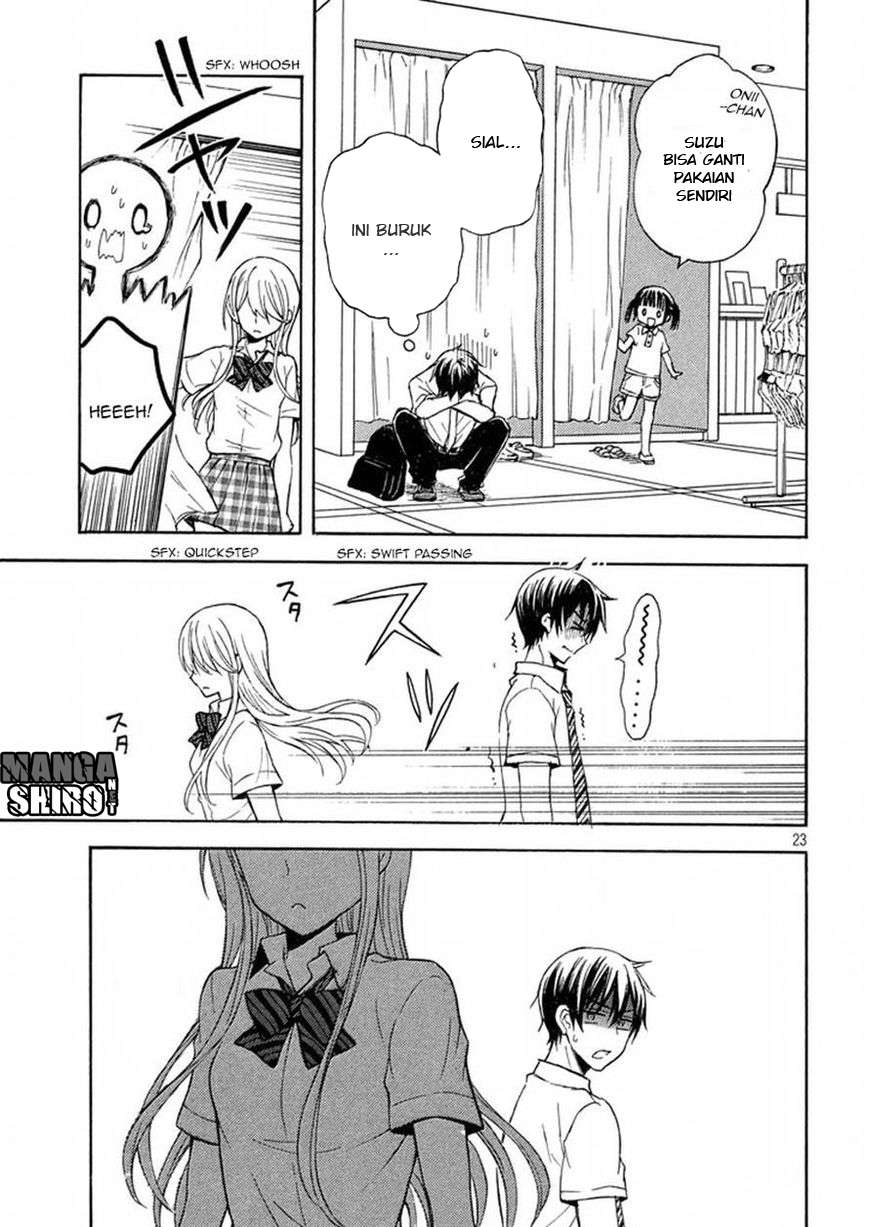 Watari-kun no xx ga Houkai Sunzen Chapter 13 Gambar 21