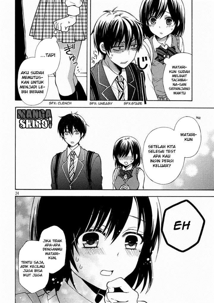Watari-kun no xx ga Houkai Sunzen Chapter 12 Gambar 24