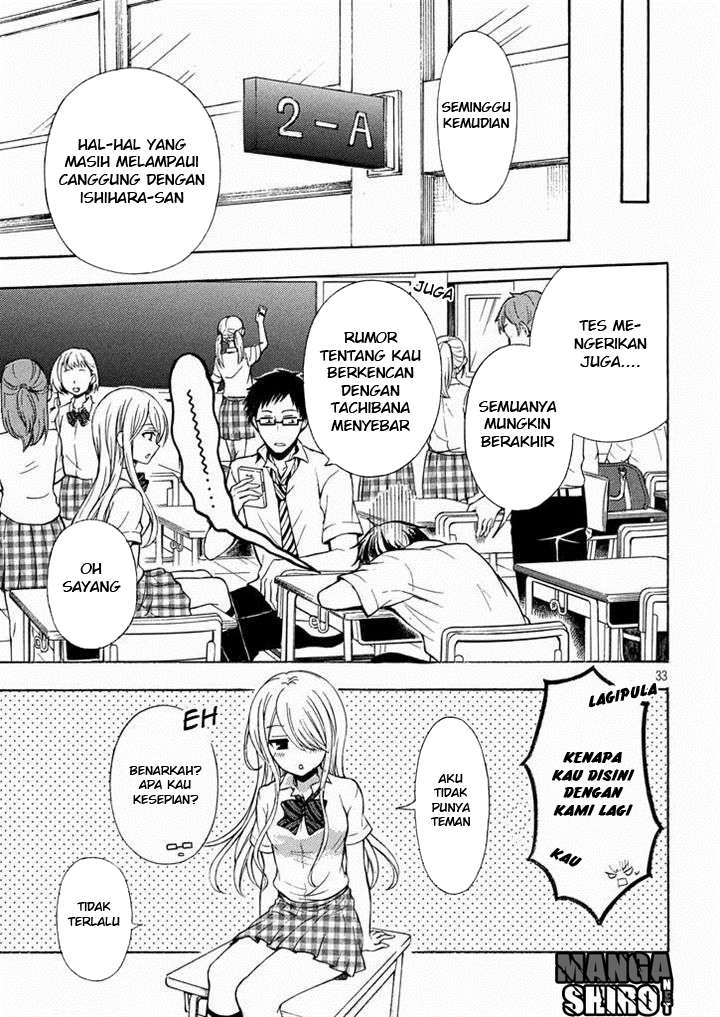 Watari-kun no xx ga Houkai Sunzen Chapter 12 Gambar 32