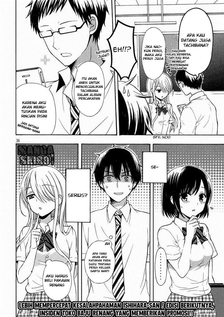 Watari-kun no xx ga Houkai Sunzen Chapter 12 Gambar 35