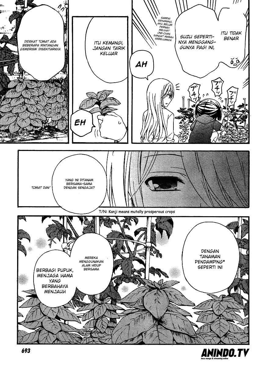 Watari-kun no xx ga Houkai Sunzen Chapter 10 Gambar 20