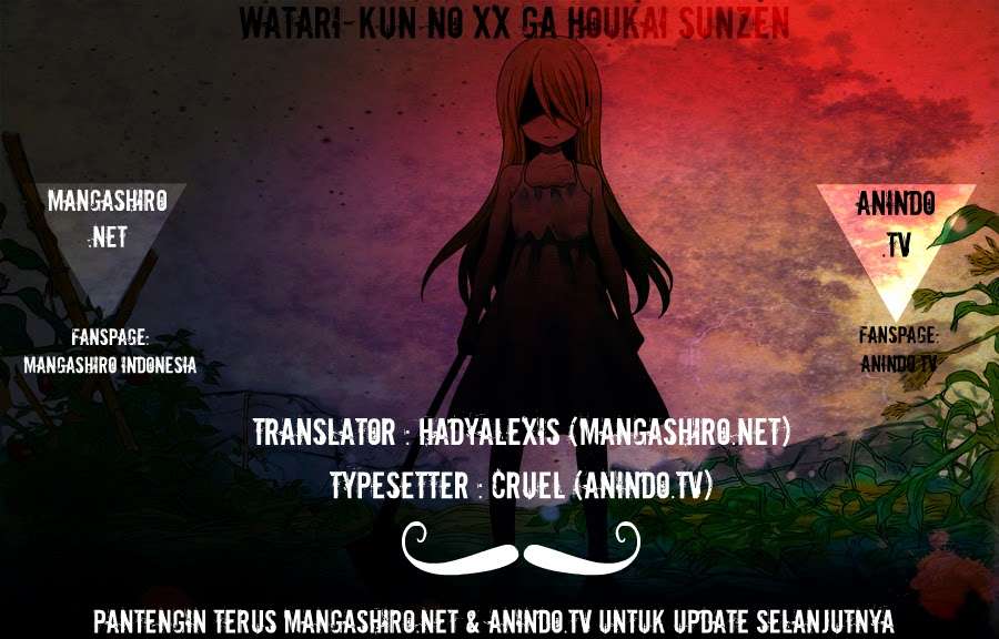 Baca Komik Watari-kun no xx ga Houkai Sunzen Chapter 8 Gambar 1