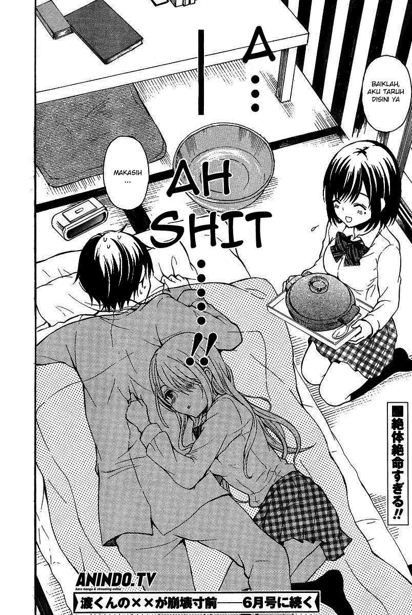 Watari-kun no xx ga Houkai Sunzen Chapter 7 Gambar 23