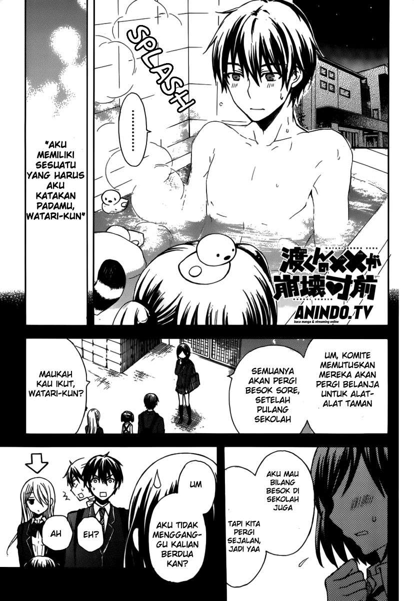 Baca  Watari-kun no xx ga Houkai Sunzen Chapter 3 Gambar 2
