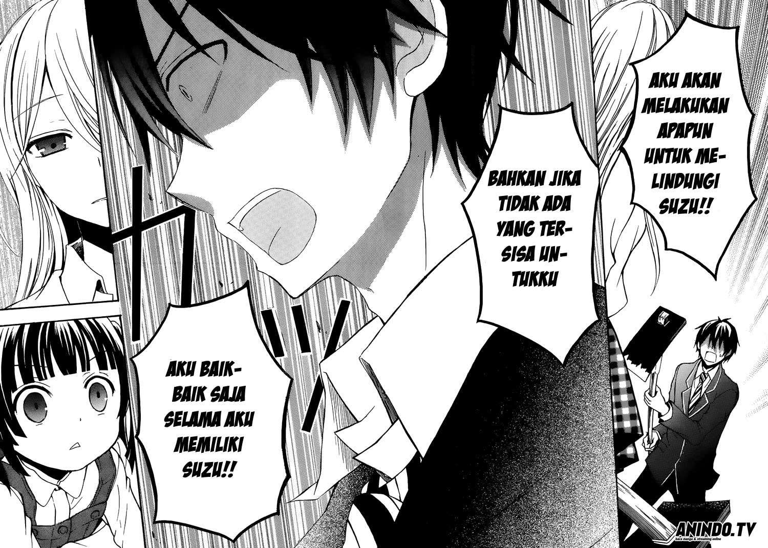Watari-kun no xx ga Houkai Sunzen Chapter 2 Gambar 35
