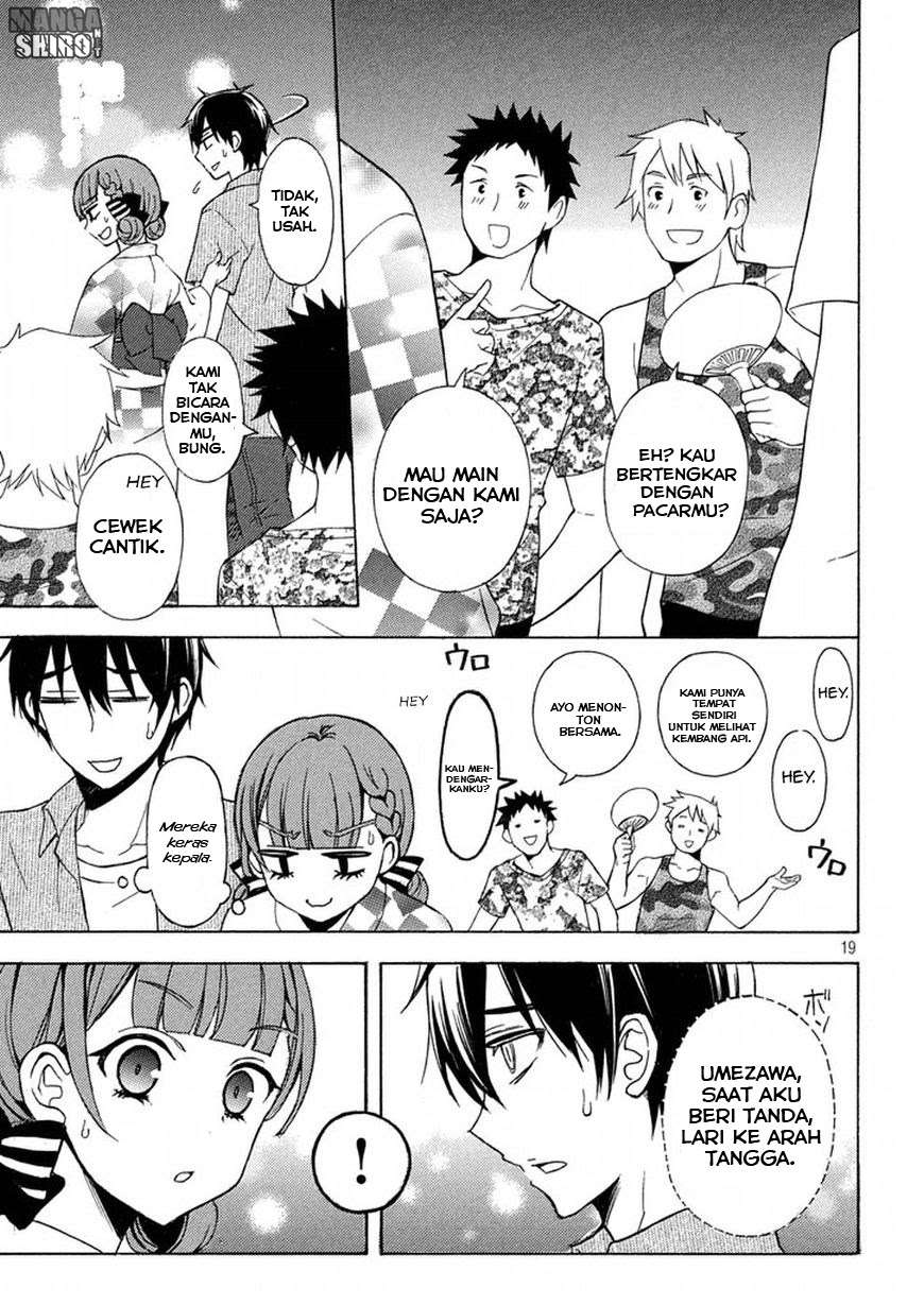 Watari-kun no xx ga Houkai Sunzen Chapter 30 Gambar 20