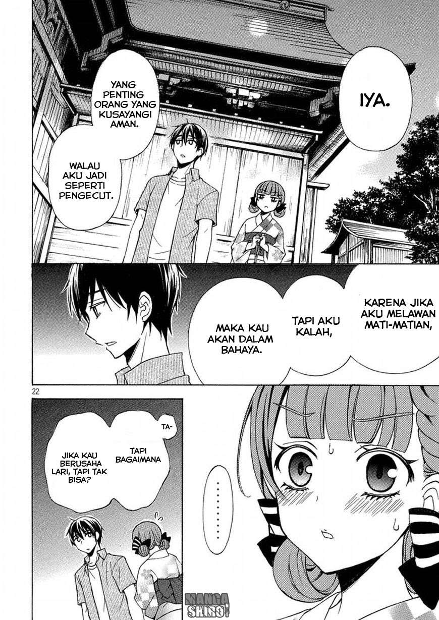 Watari-kun no xx ga Houkai Sunzen Chapter 30 Gambar 23