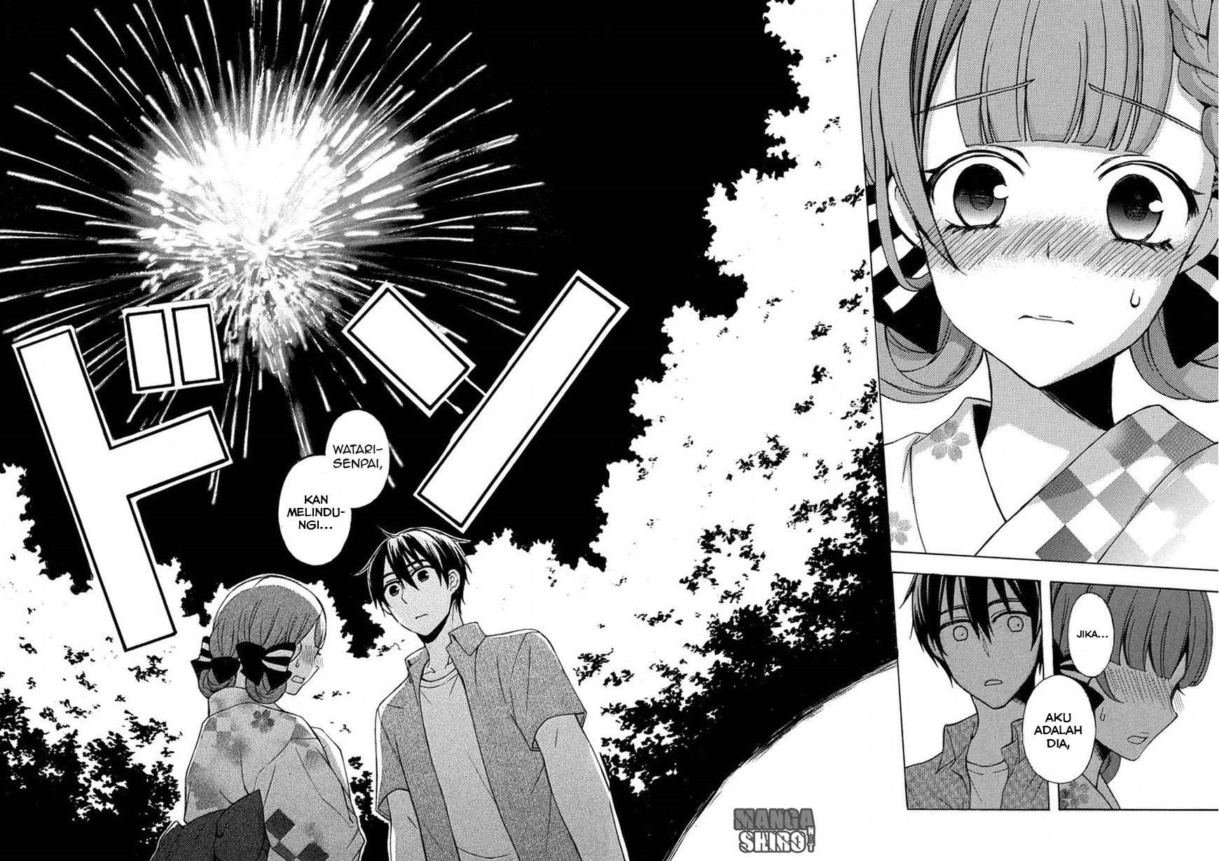 Watari-kun no xx ga Houkai Sunzen Chapter 30 Gambar 25