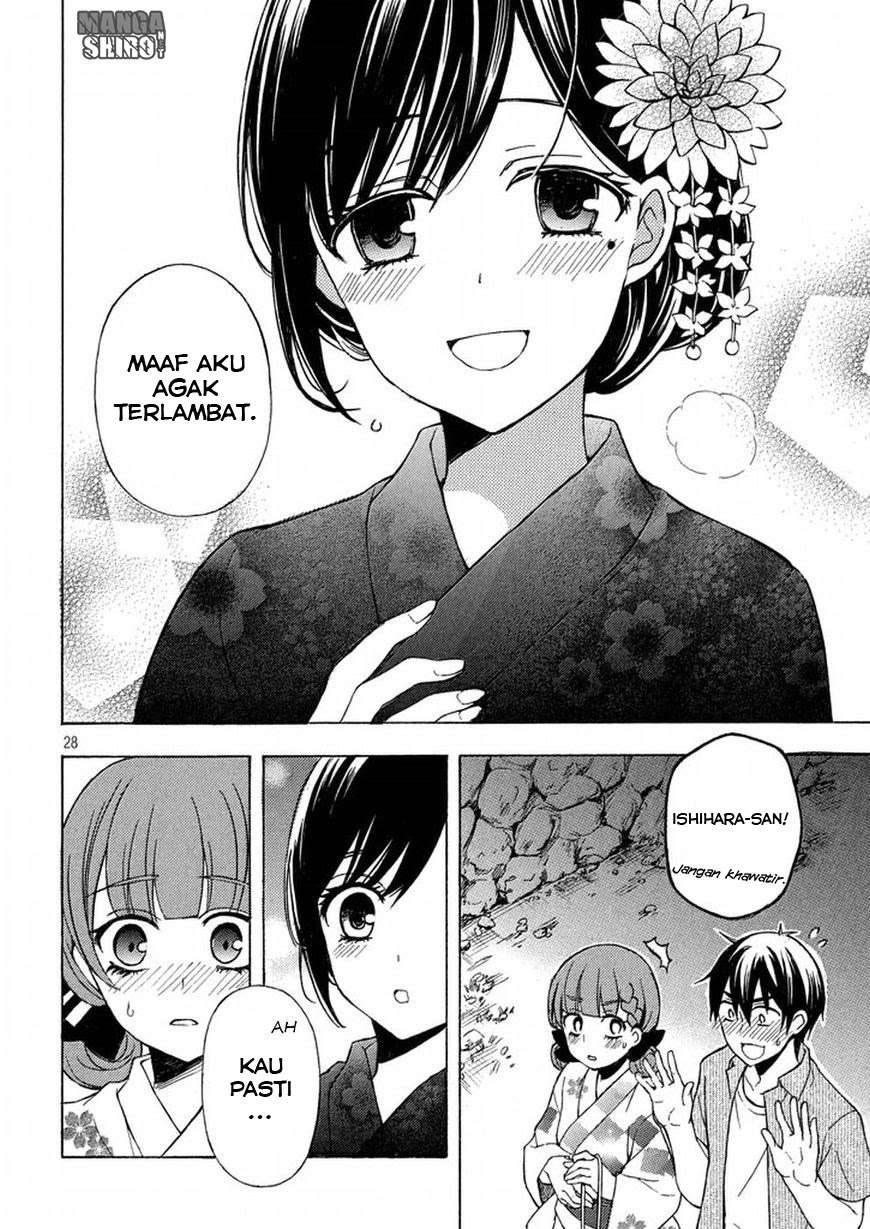 Watari-kun no xx ga Houkai Sunzen Chapter 30 Gambar 28