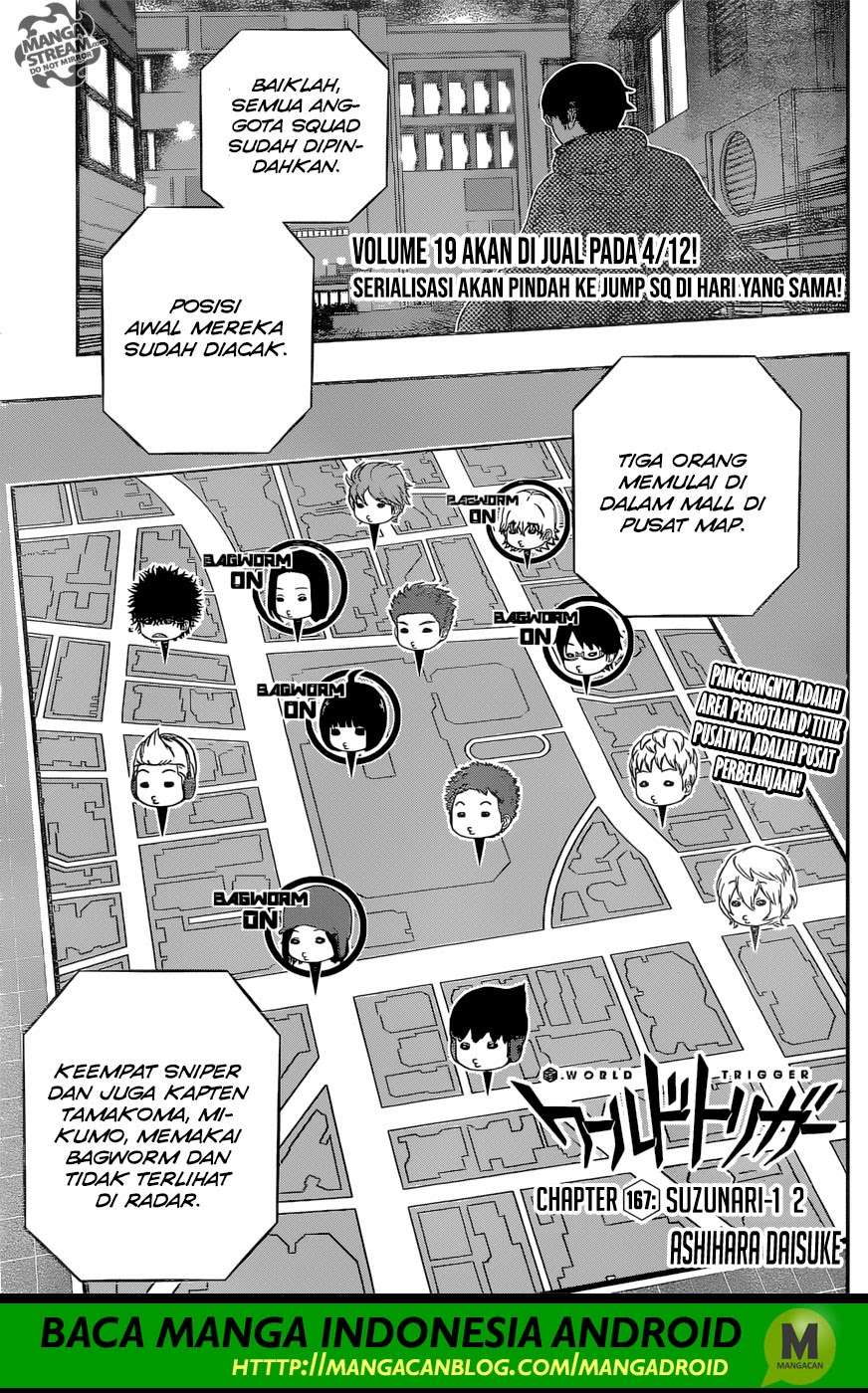 Baca Komik World Trigger Chapter 167 Gambar 1