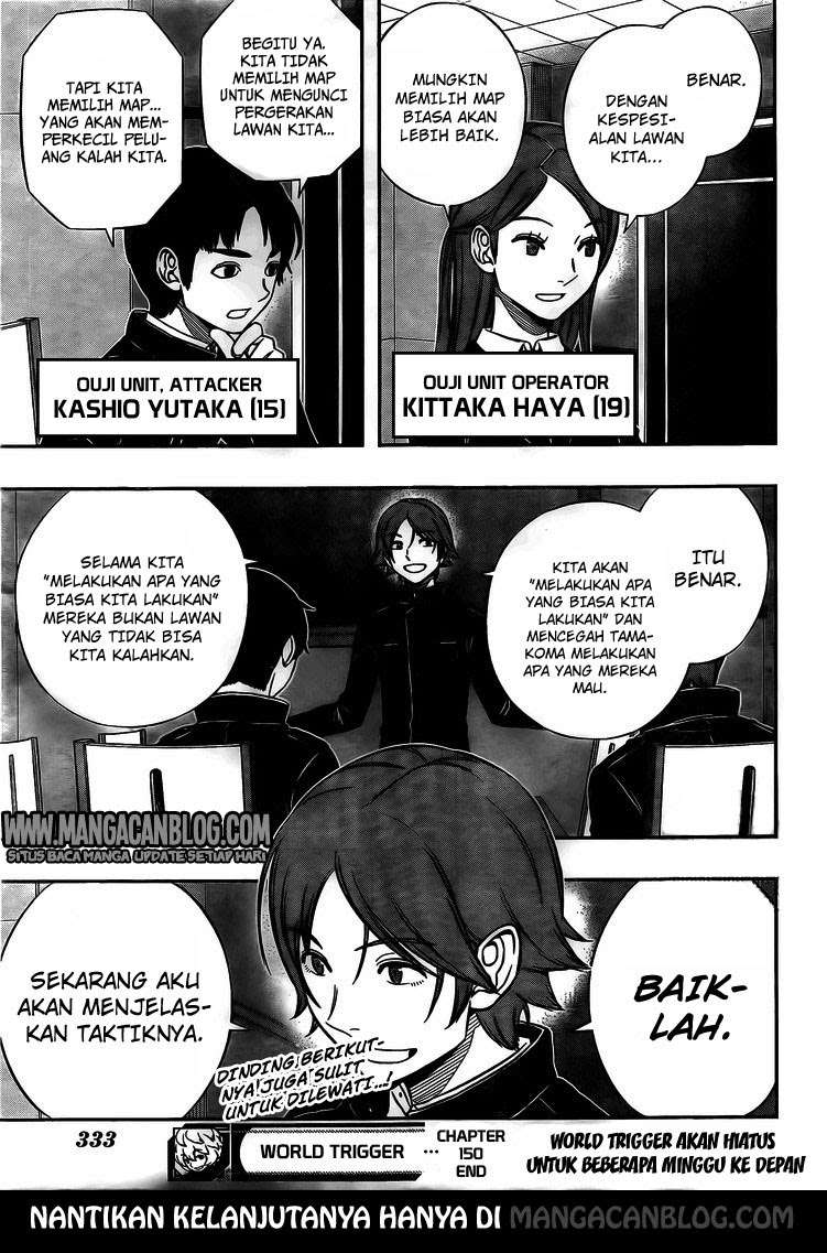World Trigger Chapter 150 Gambar 19