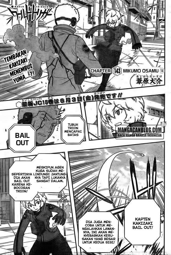 Baca Komik World Trigger Chapter 143 Gambar 1