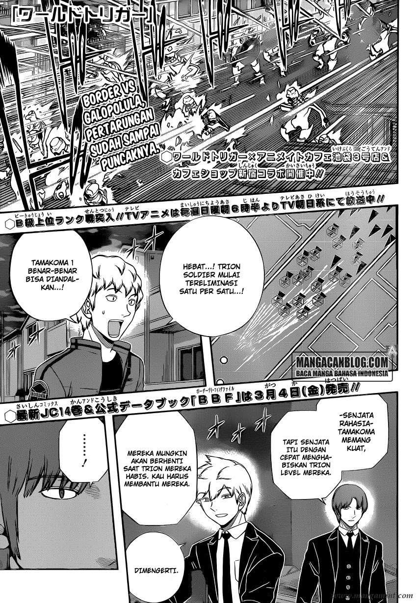 Baca Komik World Trigger Chapter 132 Gambar 1