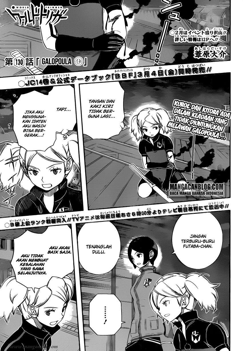 Baca Komik World Trigger Chapter 130 Gambar 1