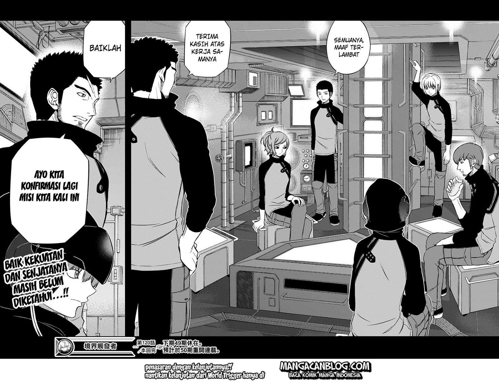 World Trigger Chapter 120 Gambar 19