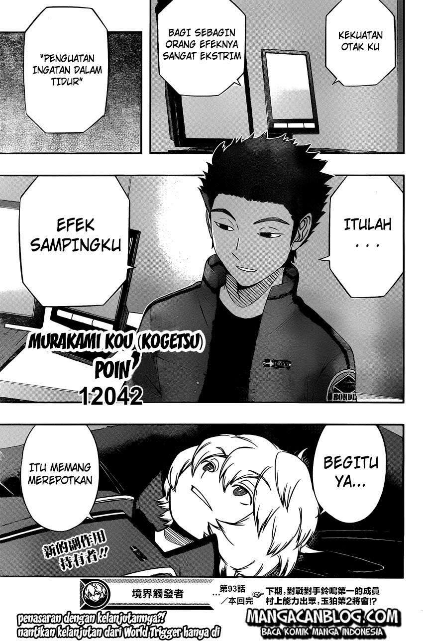 World Trigger Chapter 93 Gambar 19