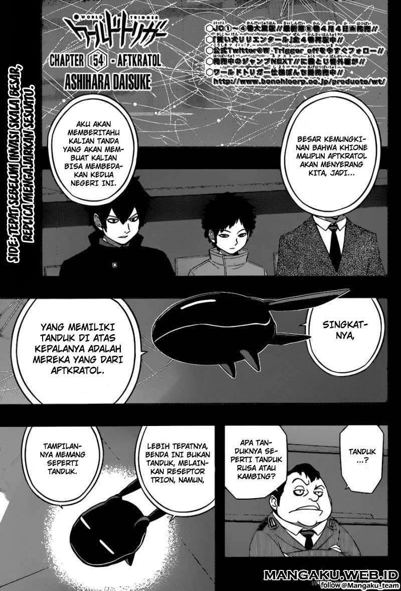 Baca Komik World Trigger Chapter 54 Gambar 1