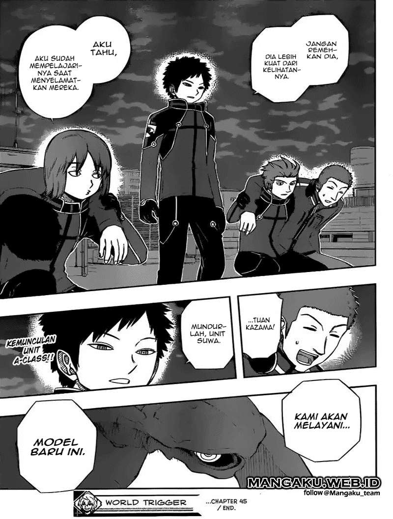 World Trigger Chapter 45 Gambar 19