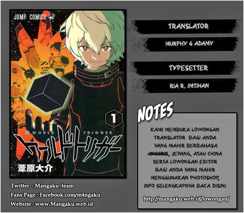 Baca Komik World Trigger Chapter 40 Gambar 1