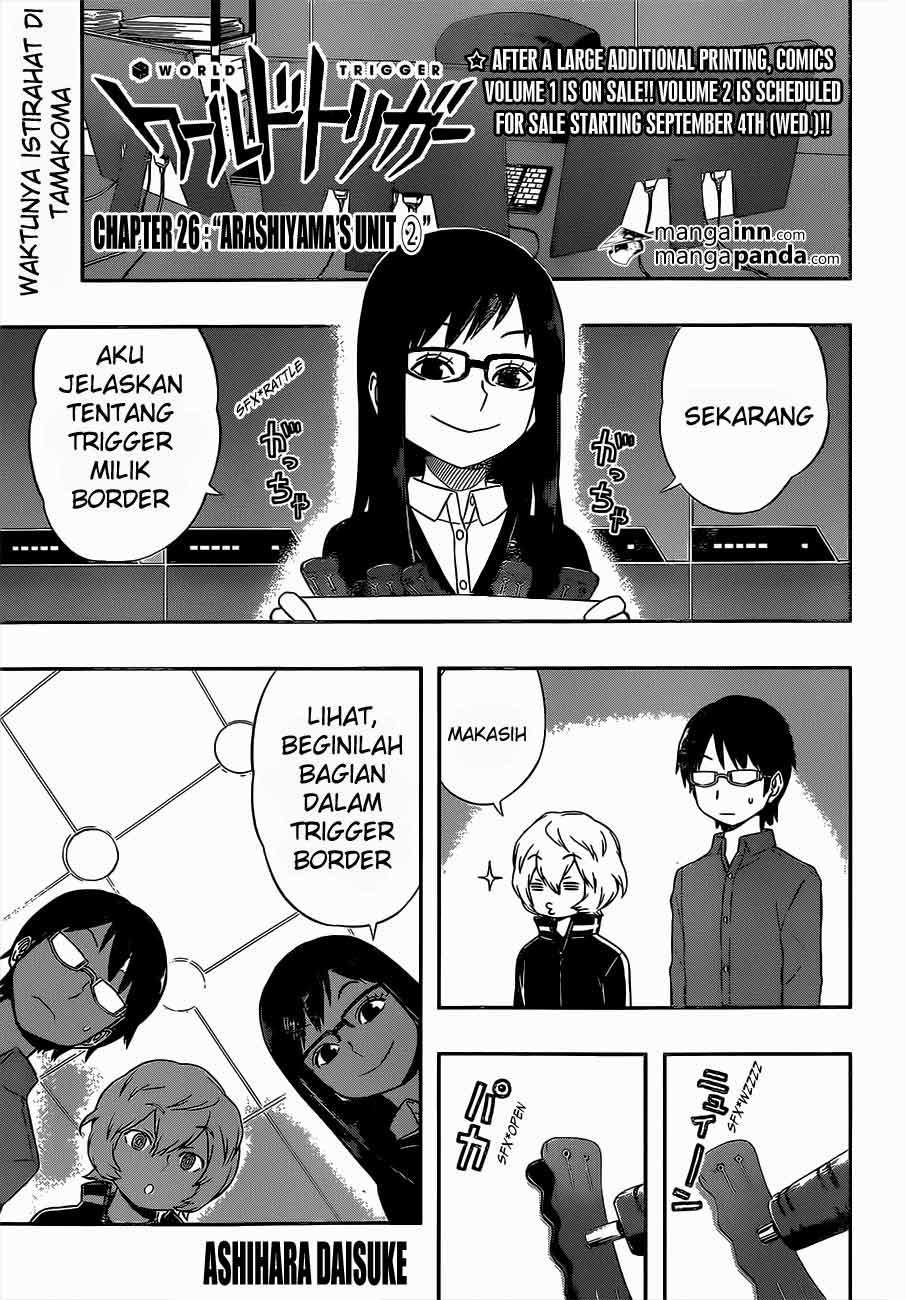 Baca World Trigger Chapter 26 Gambar 2