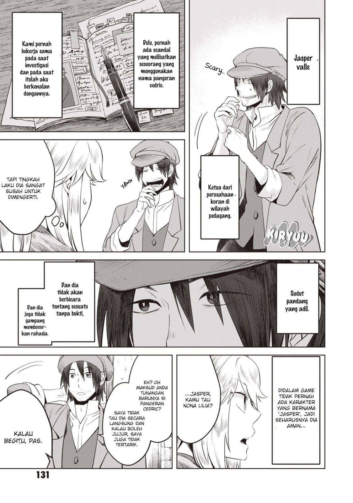 I’m a Villainous Daughter so I’m going to keep the Last Boss Chapter 4 Gambar 7