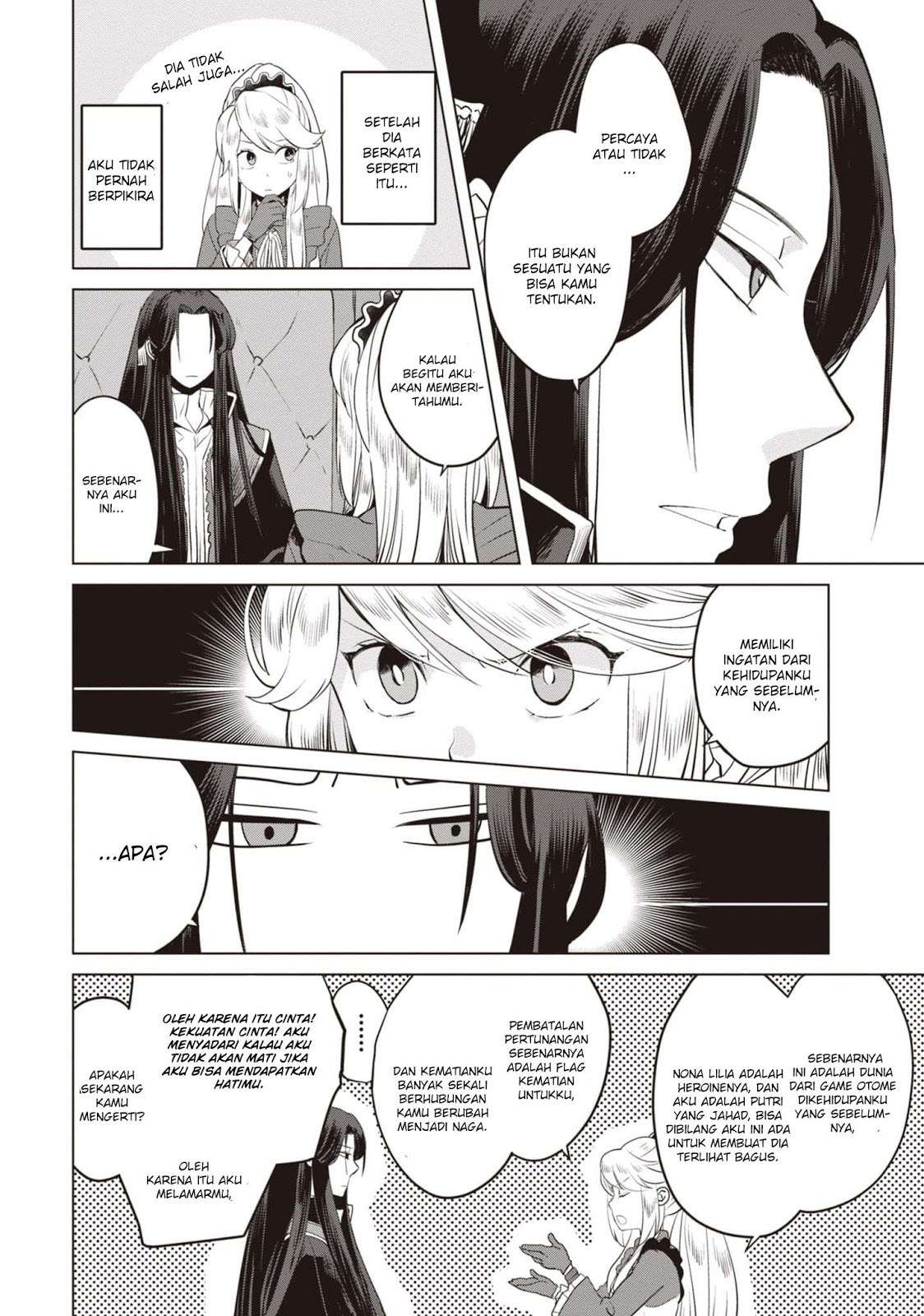 I’m a Villainous Daughter so I’m going to keep the Last Boss Chapter 3 Gambar 30