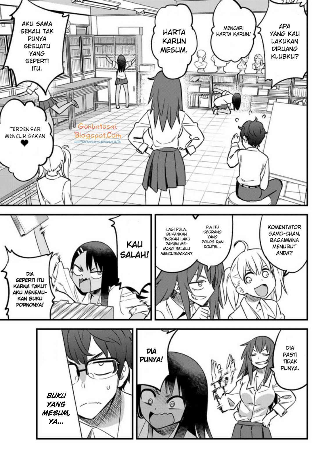 Ijiranaide, Nagatoro-san Chapter 32 Gambar 14