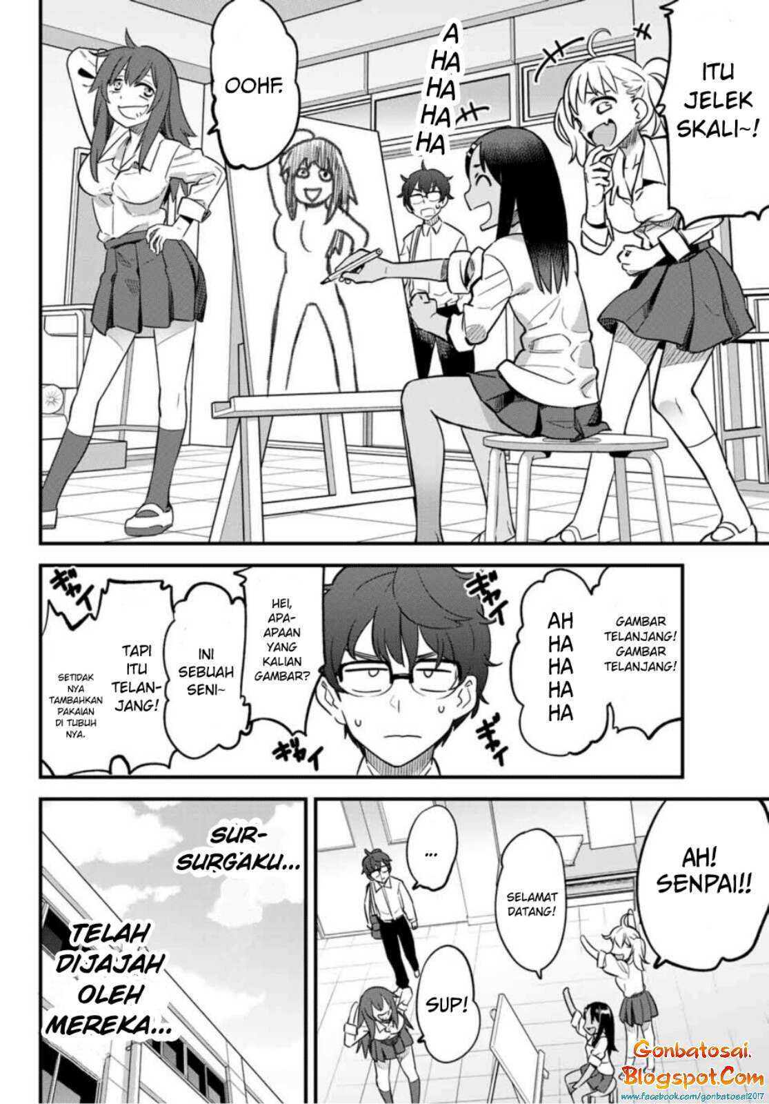 Ijiranaide, Nagatoro-san Chapter 32 Gambar 4