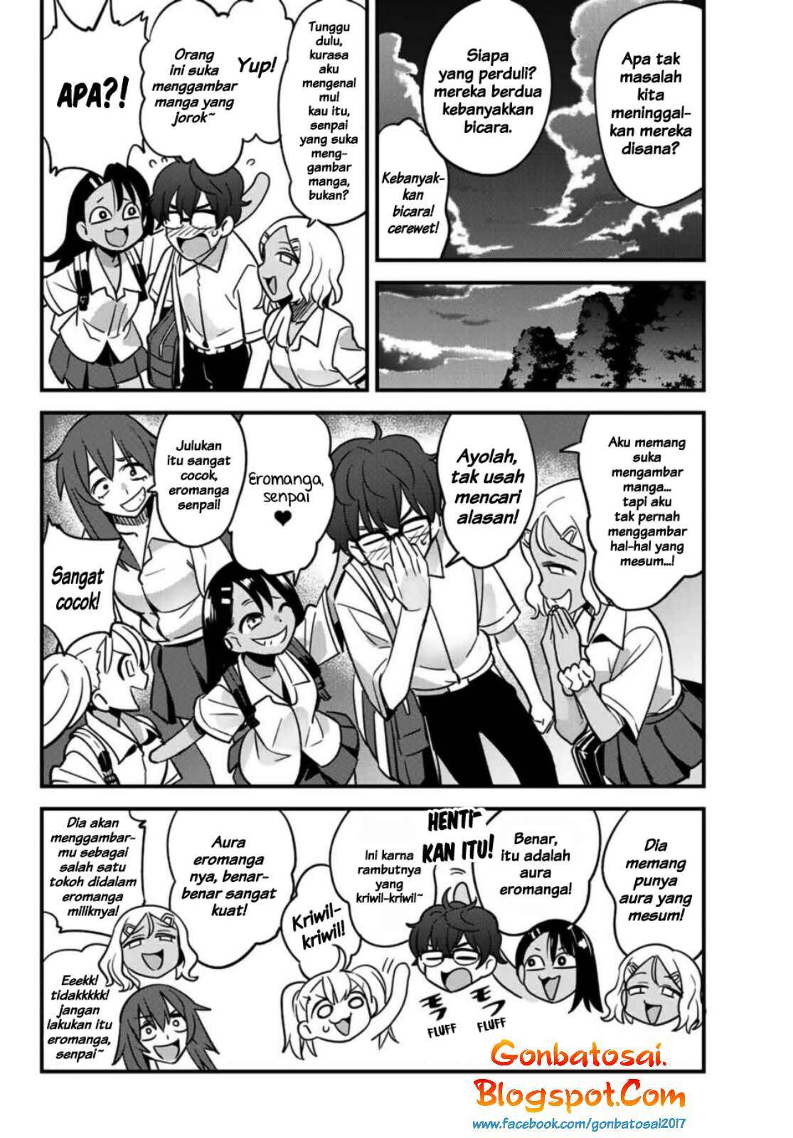 Ijiranaide, Nagatoro-san Chapter 27 Gambar 17