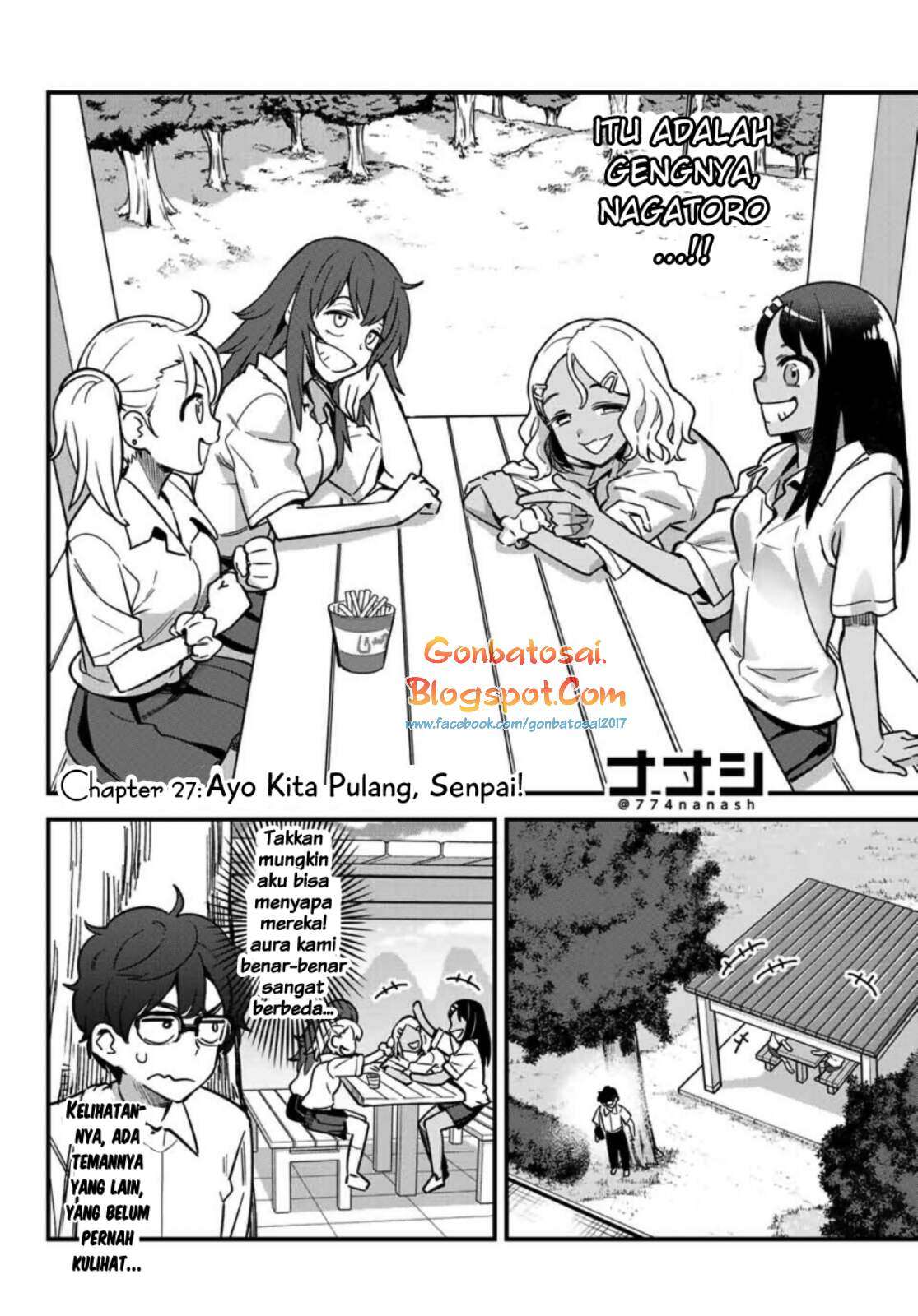 Ijiranaide, Nagatoro-san Chapter 27 Gambar 3