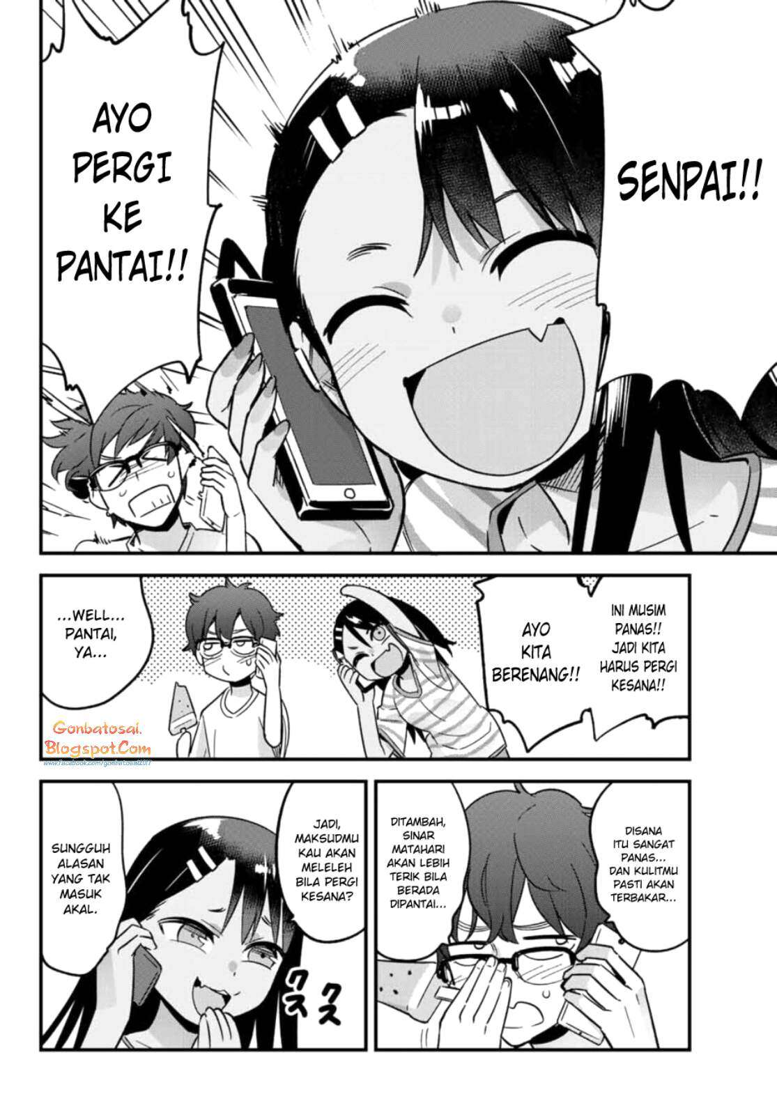 Ijiranaide, Nagatoro-san Chapter 22 Gambar 5