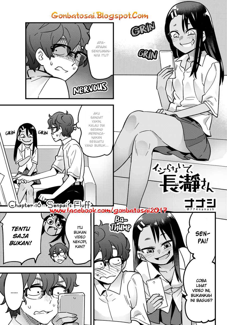 Baca Ijiranaide, Nagatoro-san Chapter 16 Gambar 2