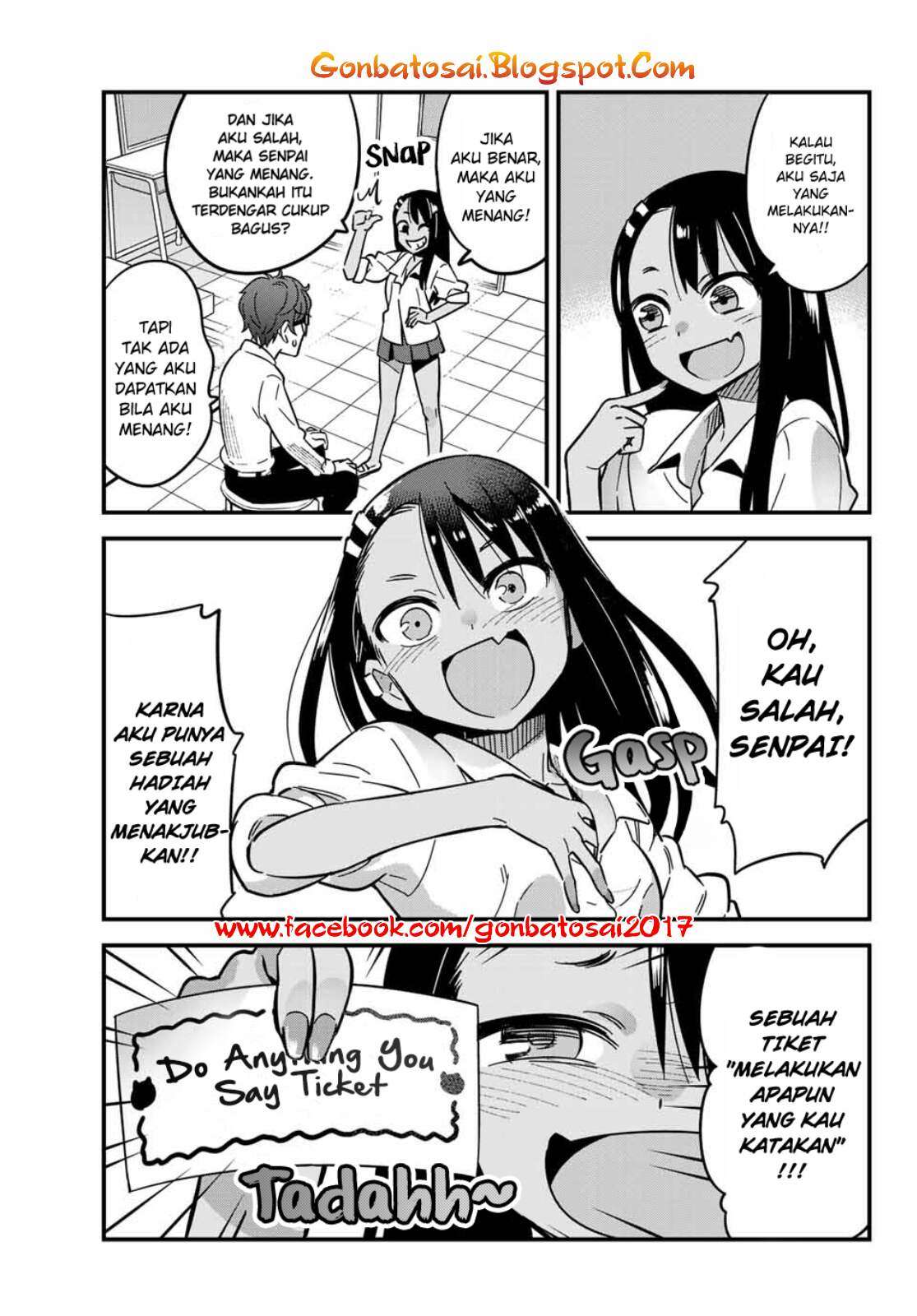 Ijiranaide, Nagatoro-san Chapter 12 Gambar 5