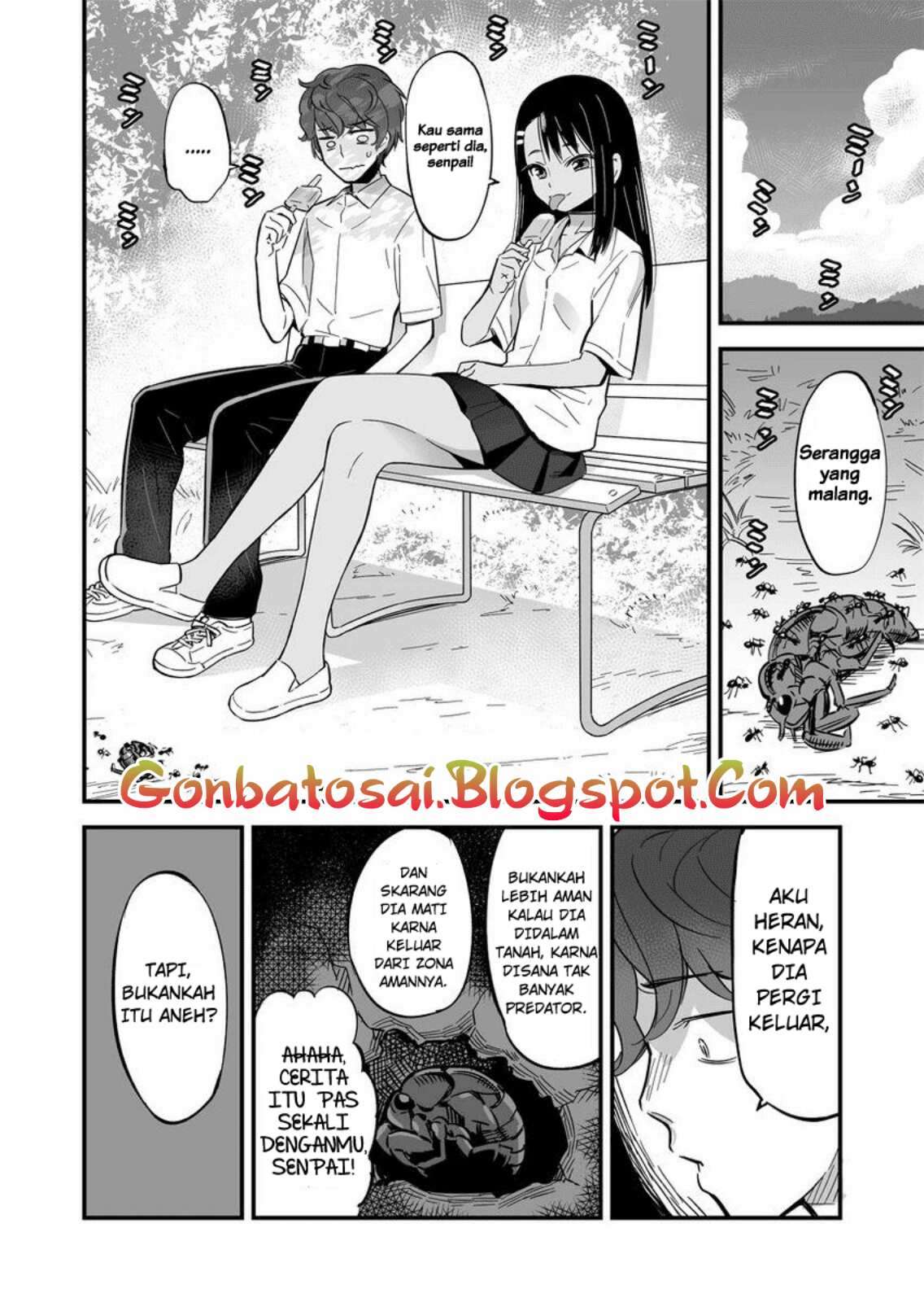 Ijiranaide, Nagatoro-san Chapter 8.3 Gambar 3
