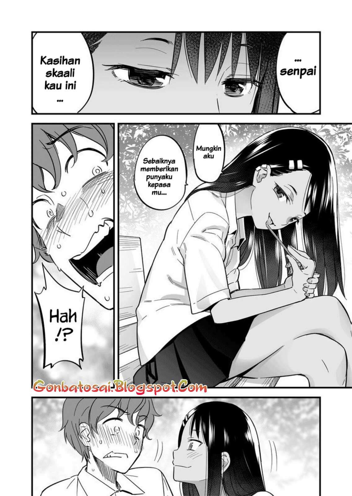 Ijiranaide, Nagatoro-san Chapter 8.3 Gambar 7