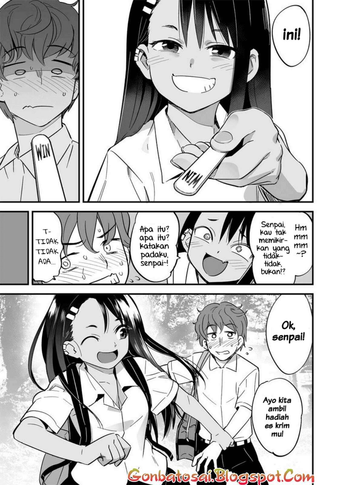 Ijiranaide, Nagatoro-san Chapter 8.3 Gambar 8