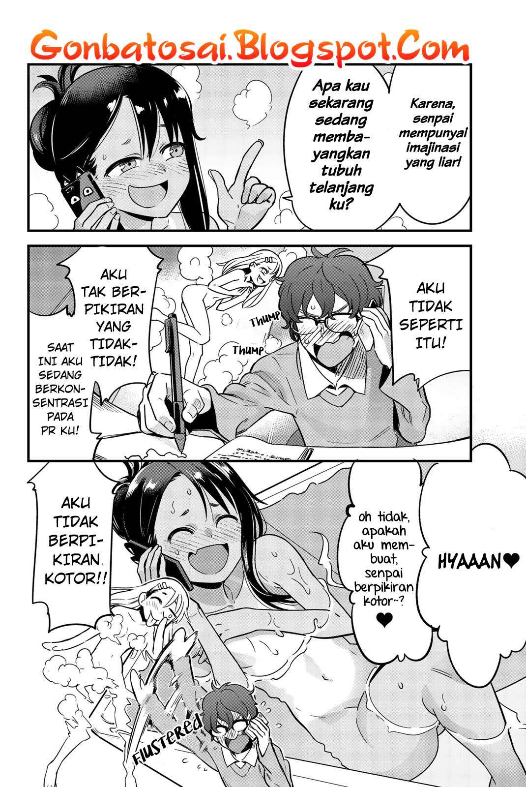 Ijiranaide, Nagatoro-san Chapter 8.2 Gambar 8