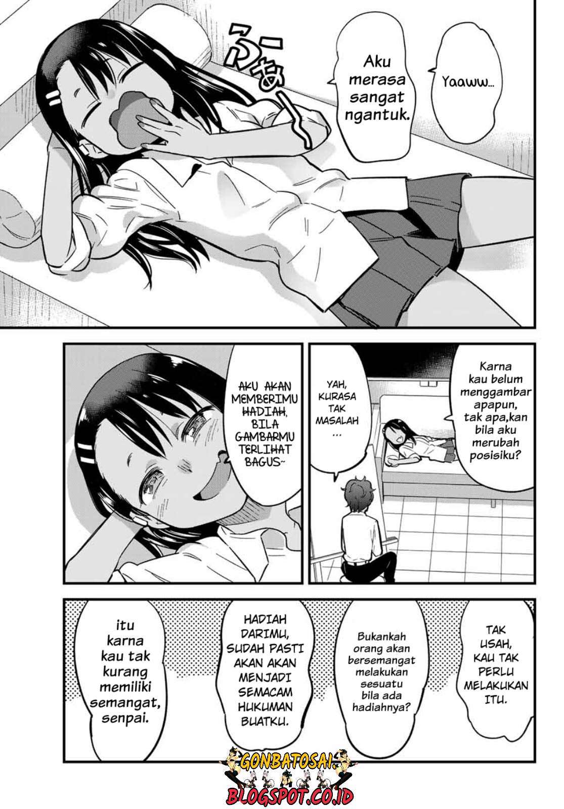 Ijiranaide, Nagatoro-san Chapter 8 Gambar 11