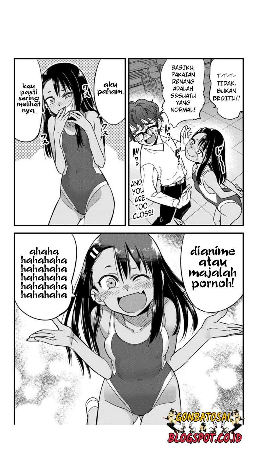 Baca Komik Ijiranaide, Nagatoro-san Chapter 4.5 Gambar 1