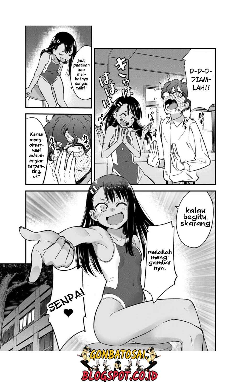 Ijiranaide, Nagatoro-san Chapter 4.5 Gambar 10