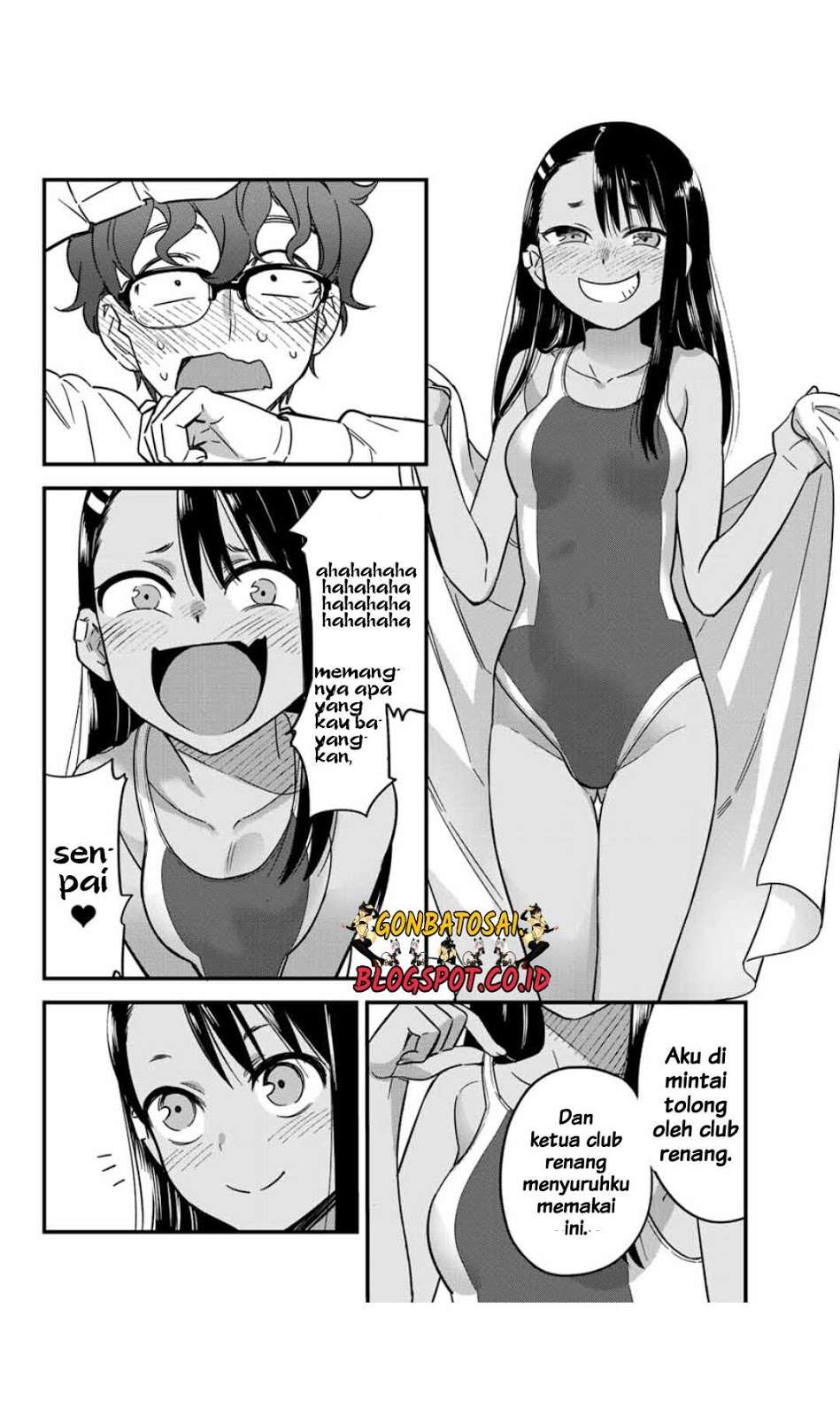 Baca Ijiranaide, Nagatoro-san Chapter 4.5 Gambar 2