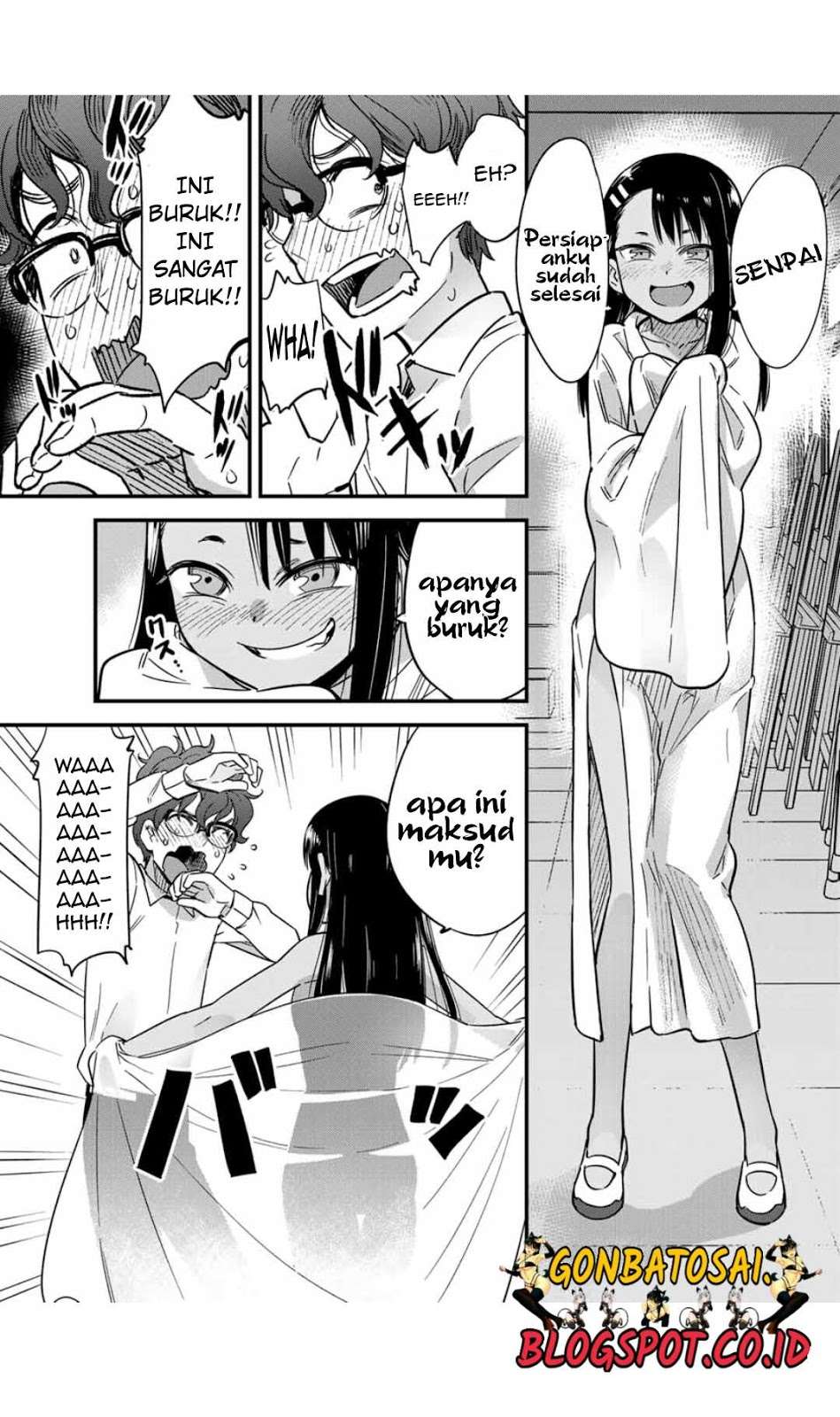 Ijiranaide, Nagatoro-san Chapter 4.5 Gambar 4