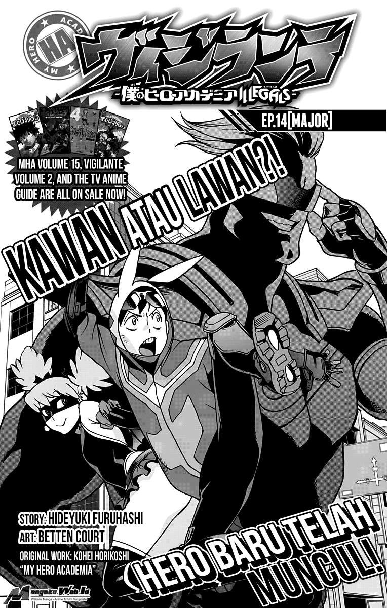 Baca Vigilante: Boku no Hero Academia Illegal Chapter 14 Gambar 2