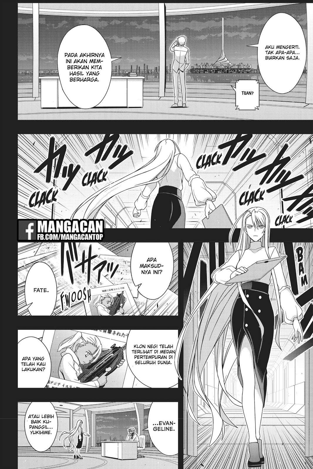 UQ Holder! Chapter 150 Gambar 23