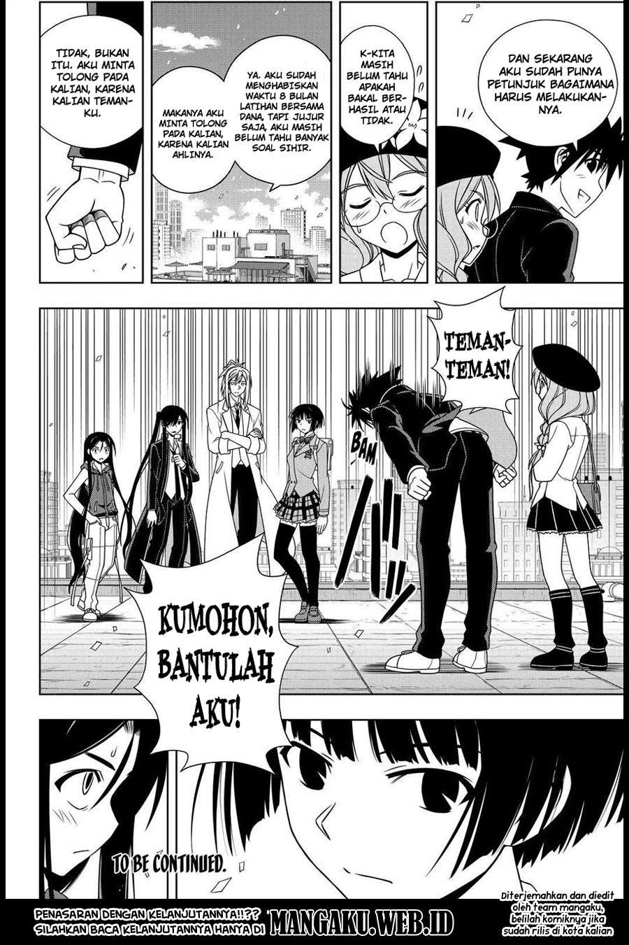 UQ Holder! Chapter 116 Gambar 17